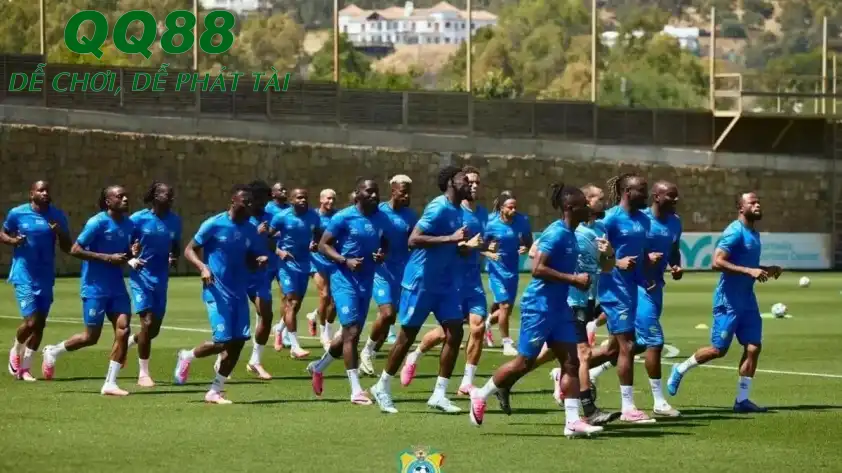 CHDC Congo không phải đội bóng dễ bị bắt nạt, nhất là khi họ sở hữu nhiều cầu thủ có kinh nghiệm thi đấu tại châu Âu. (Ảnh: Goal)