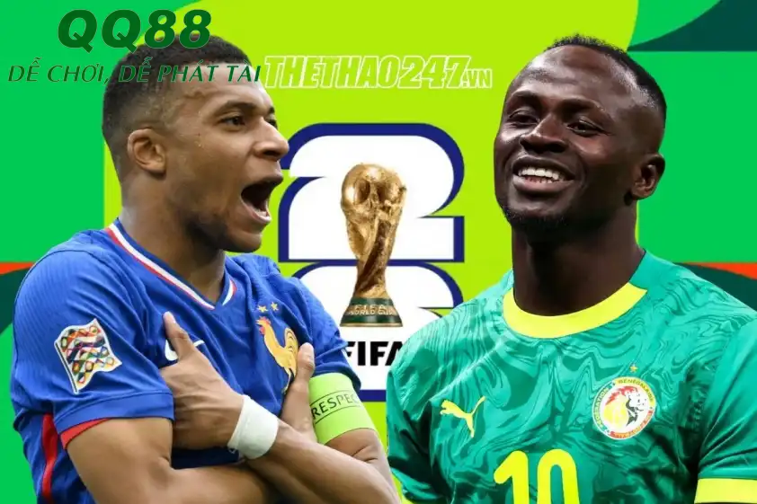 ĐT Pháp nhiều khả năng sẽ có trận đấu không hề dễ dàng với ĐT Senegal. ĐT Pháp nhiều khả năng sẽ có trận đấu không hề dễ dàng với ĐT Senegal.