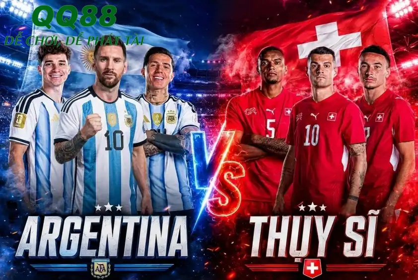 Argentina chạm trán Thụy Sĩ