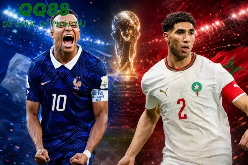 Pháp đang sở hữu hàng tấn công rất mạnh với sự góp mặt của Mbappe. Pháp đang sở hữu hàng tấn công rất mạnh với sự góp mặt của Mbappe.